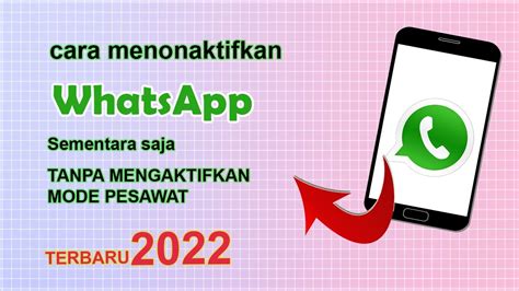 Aplikasi Non Aktif WA Sementara Indonesia