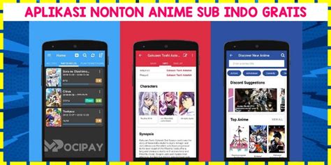 Aplikasi Nonton Anime Sub Indo Hemat Kuota Gratis Terbaik di Indonesia