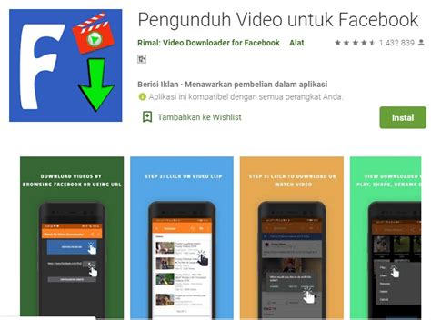Aplikasi Pengunduh Video Facebook
