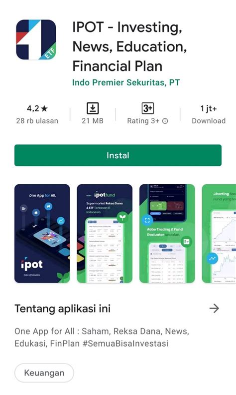 Aplikasi Saham Android