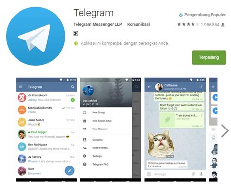 Aplikasi Telegram untuk PC