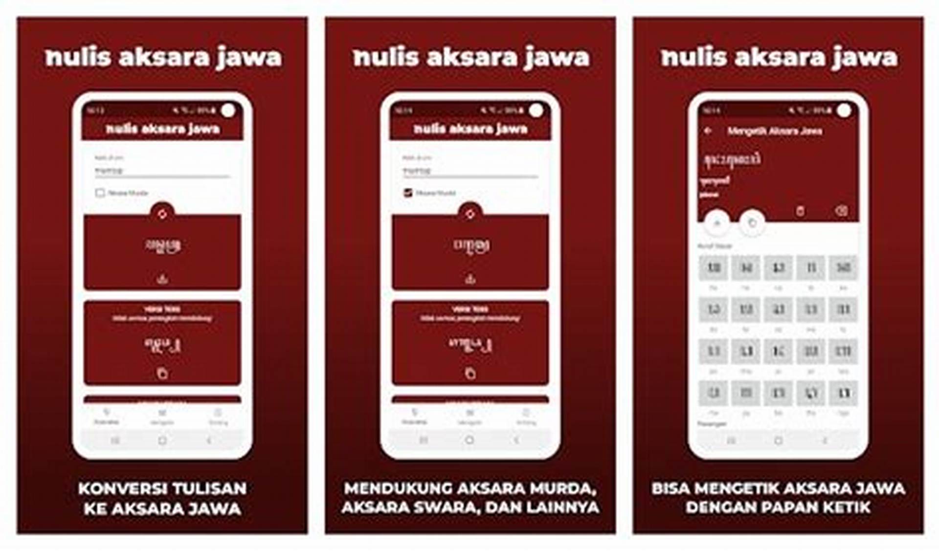 Aplikasi Bahasa Jawa untuk HP Android