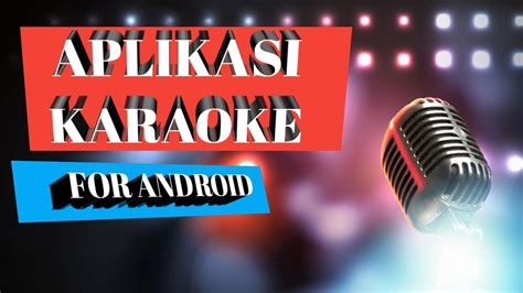 Aplikasi karaoke untuk mengubah mp3