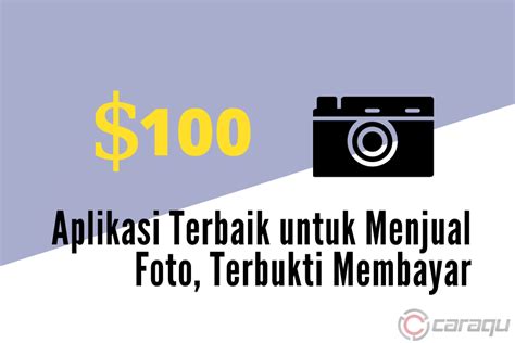 Aplikasi untuk Menjual Foto in Indonesia