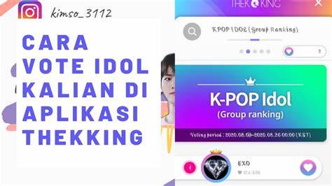 Aplikasi untuk Vote Kpop Indonesia