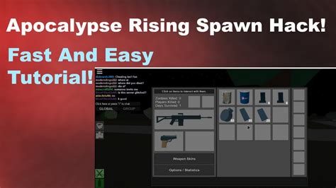 Apocalypse Rising Item Spawn Hack