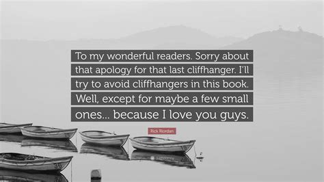 Apology To My Readers