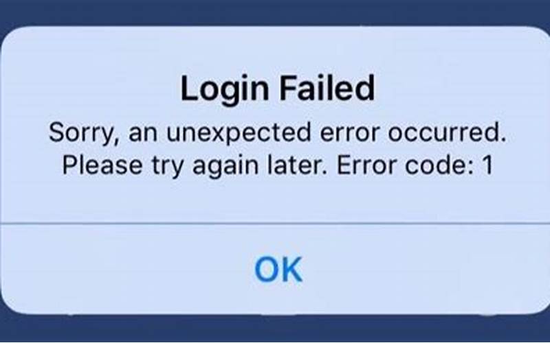 App Login Issues