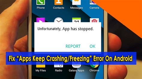 App Crashing Error