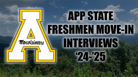 App State Fall 2024 Move In Date