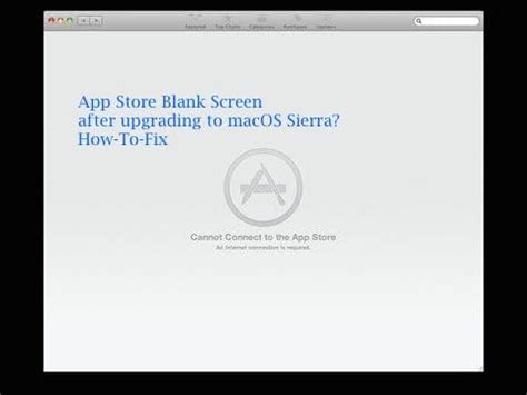 Unveiling the Enigma: How to Resolve the Mystical Blank Screen on App Store for Mac Users