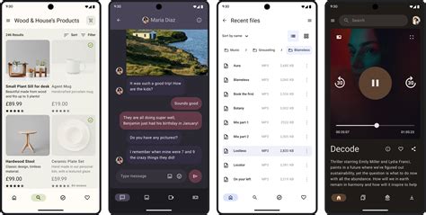 App interface