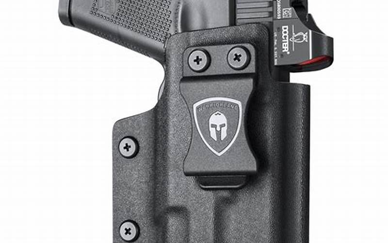 Appendix Carry Holster For Glock 17 With Tlr 1