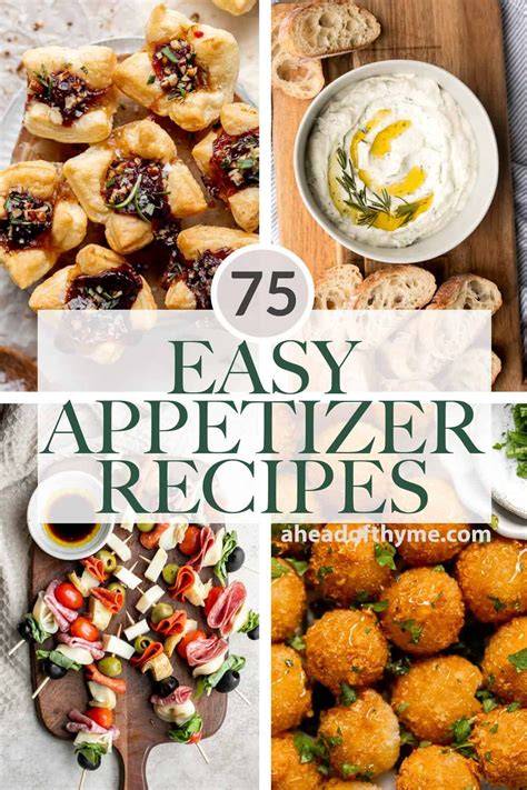 Appetizers and Starters