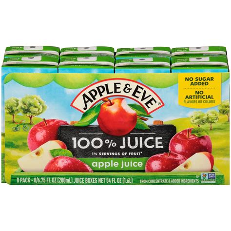 Experience Sweet Moments with Refreshing Apple and Eve Juice Box