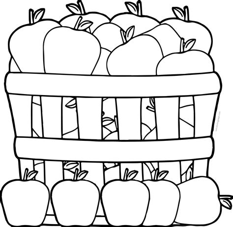 Apple Basket Printable