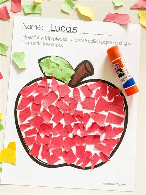 Apple Crafts for Kids