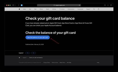 Apple Gift Card Balance History