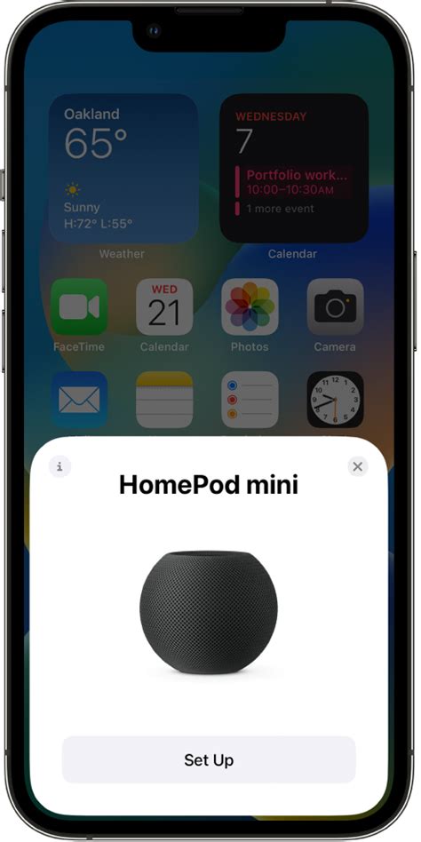 Apple HomePod set-up