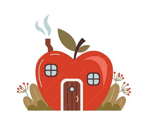 Apple House Drawing
