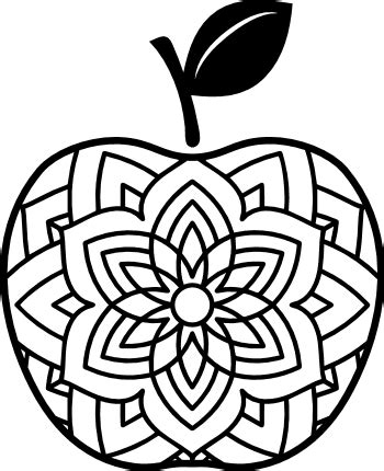 49+ Apple Mandala SVG Free, Layered Gnome With Apple Mandala SVG, Back To School, Dxf F. Apple Mandala SVG Free