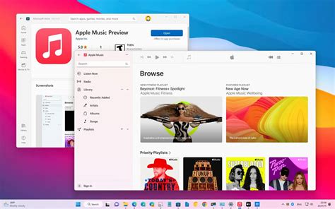 Experience seamless music streaming with Apple Music App for Windows
