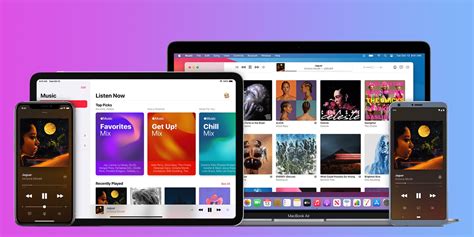 Apple Music on different devices