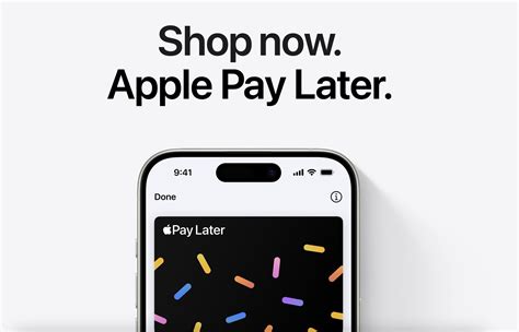 Apple Pay Later, soon