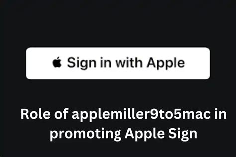 Apple Sign Apple Miller 9to5mac
