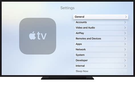 Apple TV Settings