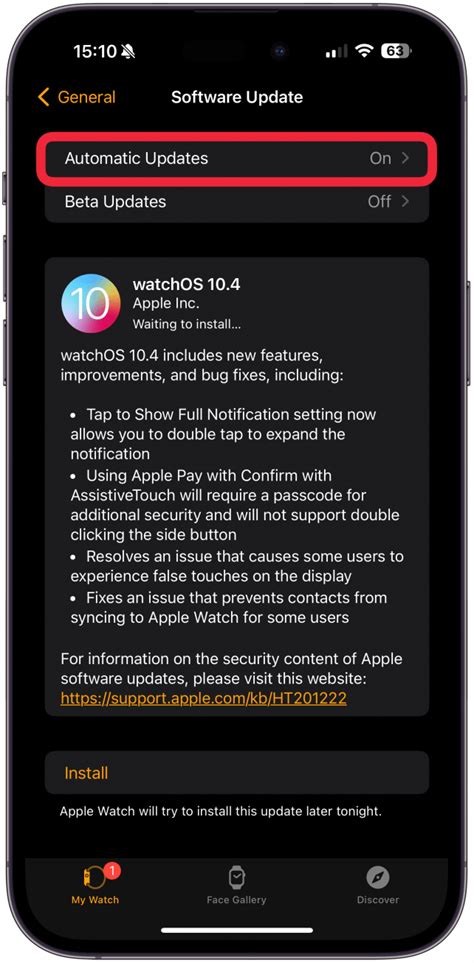 Fixing Apple Watch Update Issue: Troubleshooting Guide