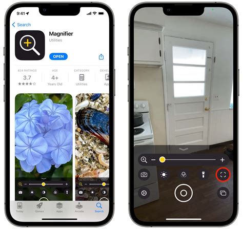 Apple devices that support Detection Mode in Magnifier app