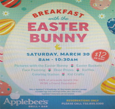 Applebees Easter Hours