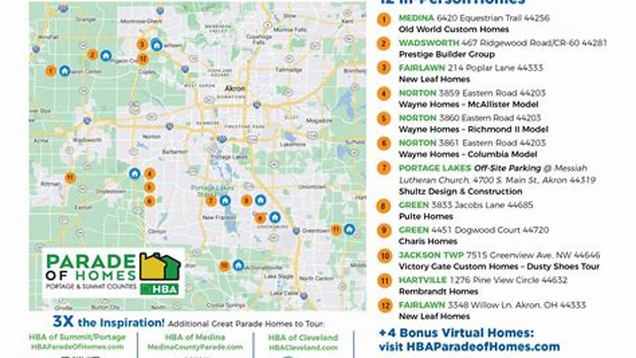 Appleton Parade Of Homes 2024 Map