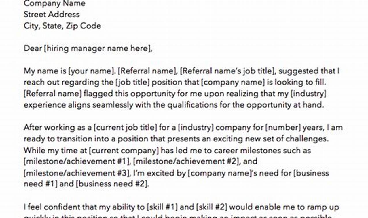 Application Letter For A Job At Kfc