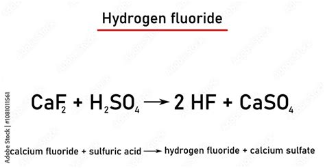 Application of Hydrogen Fluoride