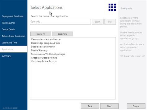 Applications Not Showing Up In Application Catalog