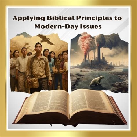 Applying Biblical Principles to Contemporary Issues: Lessons from Online Commentary