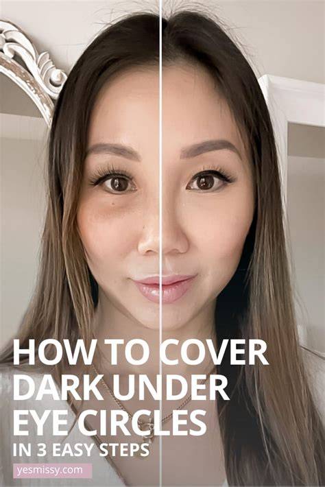 Applying Dark Under Eye Makeup