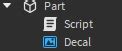 Applying decal via script issue (not displaying in-game) - Scripting 