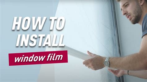Applying the Window Film