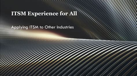 Applying the method to other industries