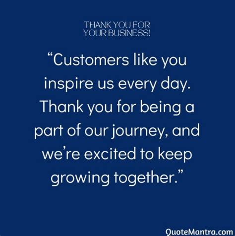 Appreciation Quotes Customers