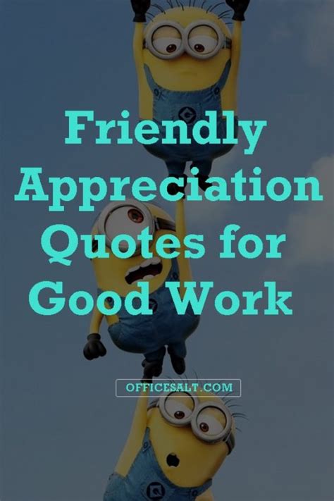 Appreciation Quotes Great Job Quotes