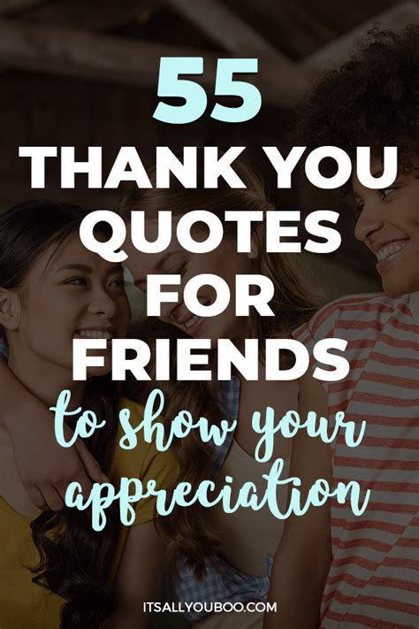 Appreciation Thank You Quotes For Friend