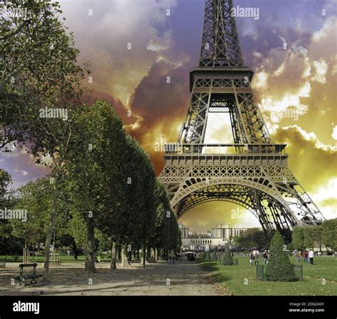 Approaching Eiffel Tower