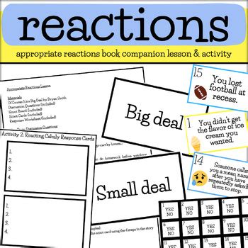 Appropriate reactions