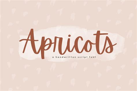 Apricots Font Free
