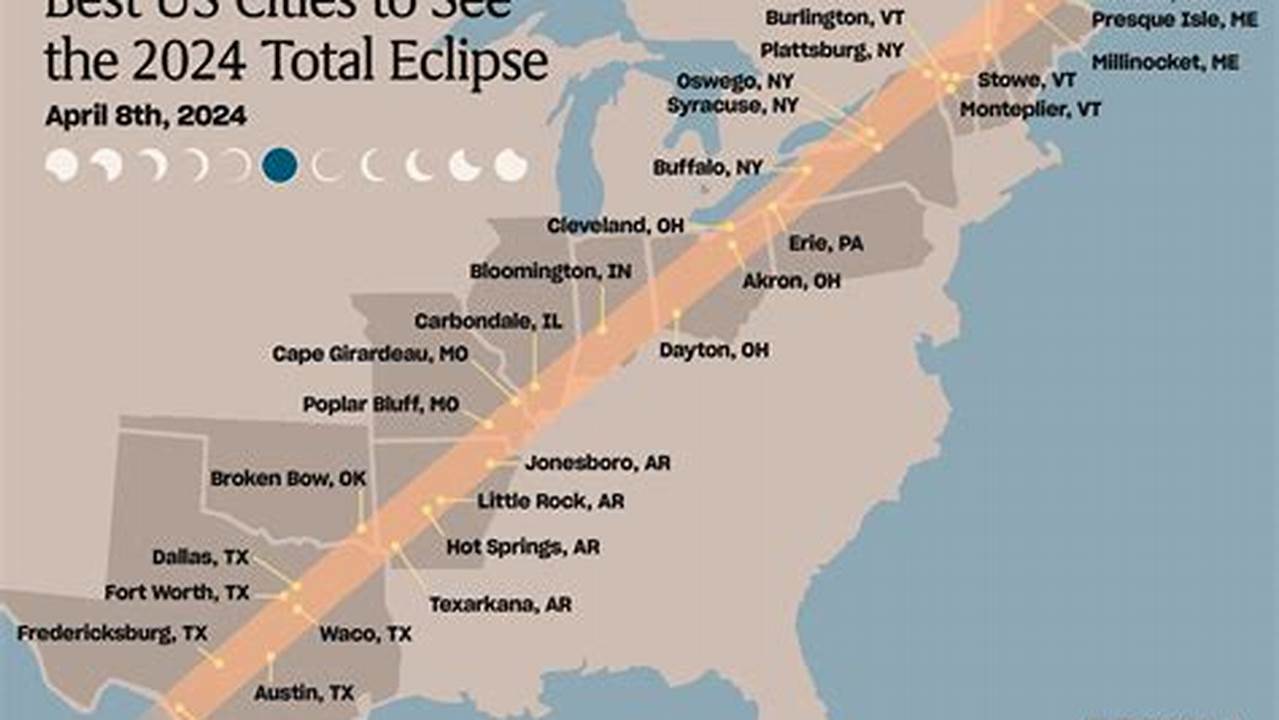 April 2024 Eclipse Map Nyc