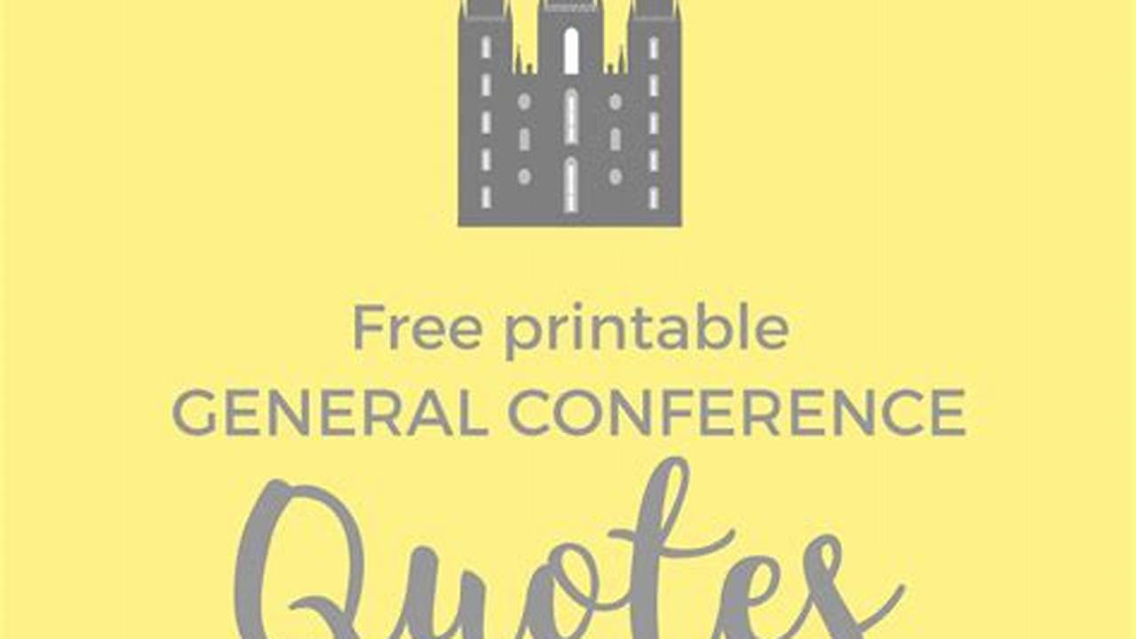 April 2024 General Conference Quotes